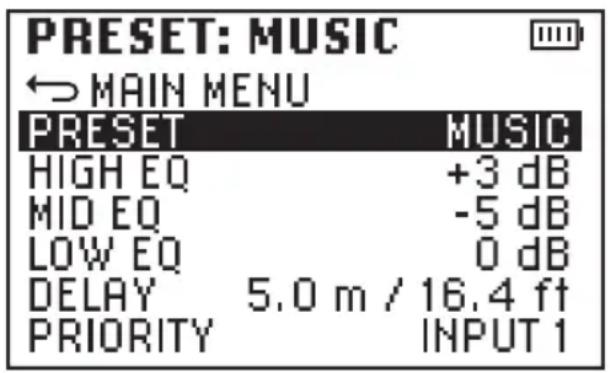 LD Systems ANNY 10 BPH B6 - USTAWIENIA AUDIO (AUDIO) - 2