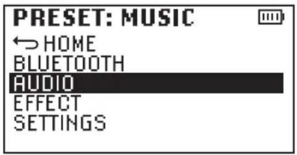 LD Systems ANNY 10 BPH B6 - AUDIO SETTINGS (AUDIO) - 1