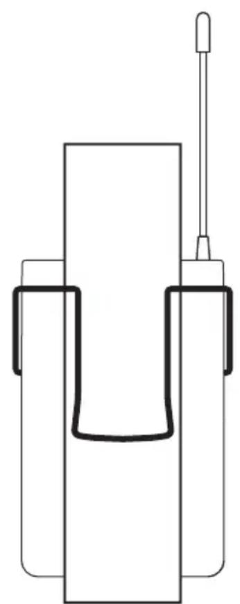 LD Systems ANNY 10 BPH 2 B5 - ATTACHING THE BODYPACK TRANSMITTER - 2