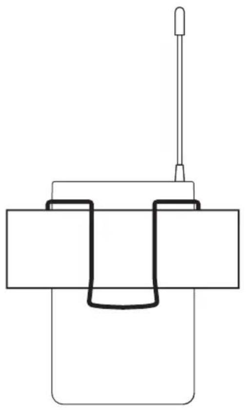 LD Systems ANNY 10 BPH 2 B5 - COLOCACION DEL TRANSMISOR DE PETACA - 1