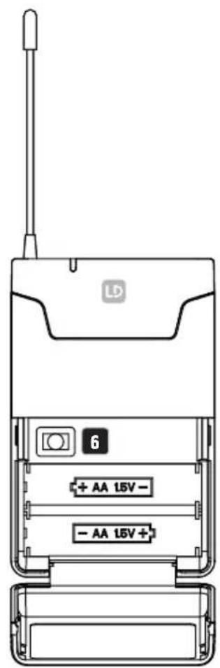 LD Systems ANNY 10 BPH 2 B5 - TRANSMISOR DE PETACA - 3