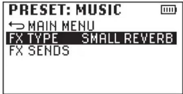 LD Systems ANNY 10 BPH 2 B5 - EFFECT SETTINGS (EFFECT) - 2