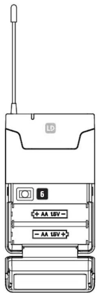 LD Systems ANNY 10 BPH 2 B5 - BODYPACK TRANSMITTER - 3