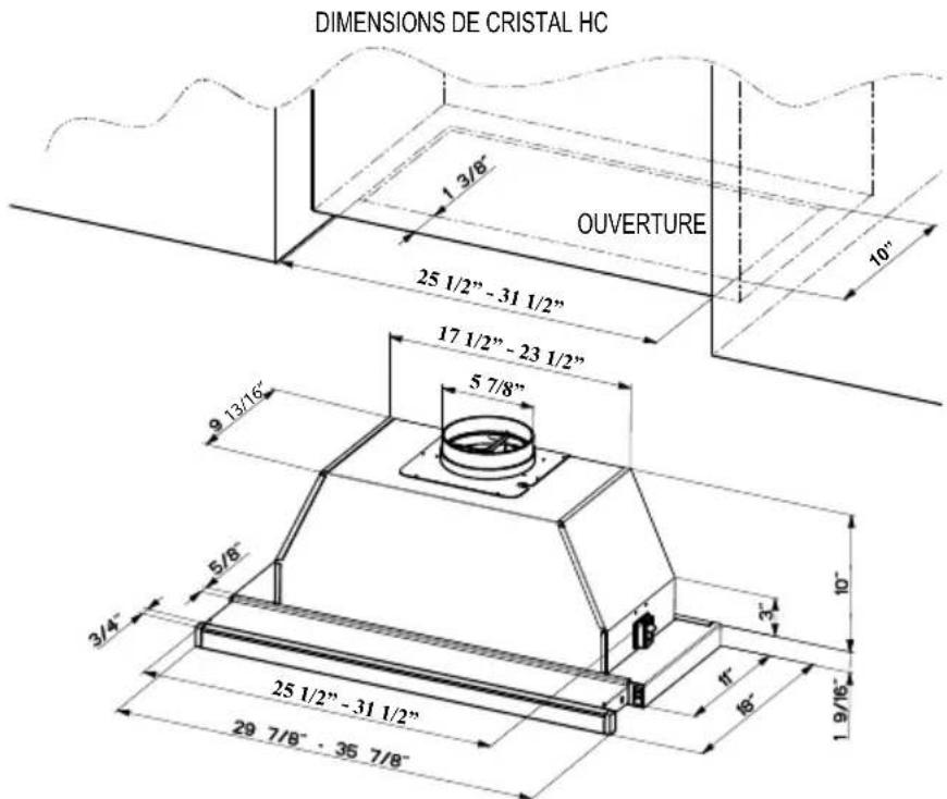 FABER CRIS30SS600 - AVERTISSEMENT - 1