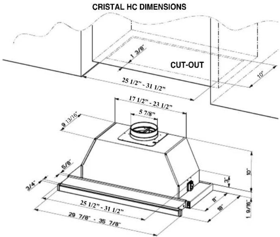 FABER CRIS30SS400 - WARNING - 1