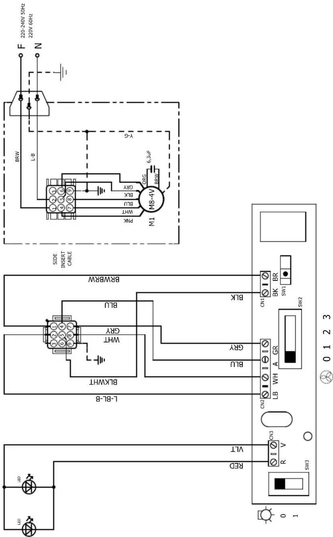 FABER CRIS30SS400 - Diagrama de cableado - 1