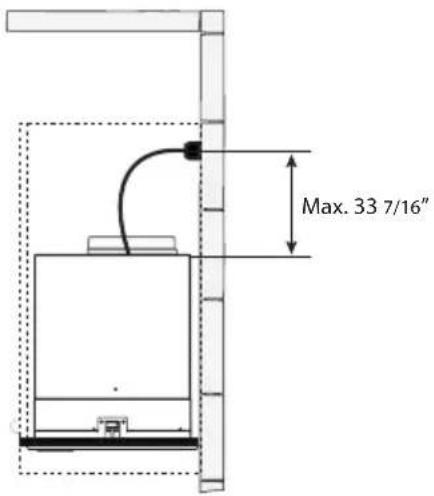 FABER CRIS30SS400 - INSTALLATION ÉLECTRIQUE AVEC CÂBLE DE CONNEXION - 1