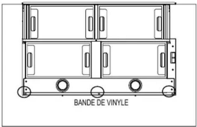 FABER CRIS30SS400 - PRÉPARER L'ARMOIRE - 4