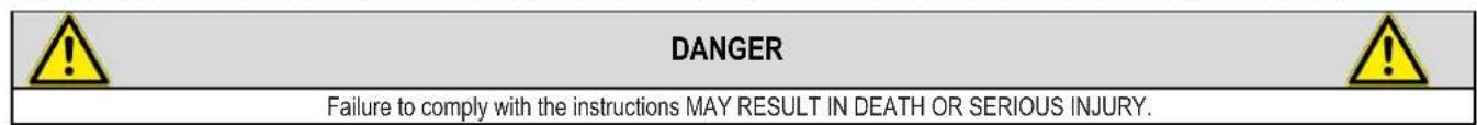 SABO 60-PRO F Vario - SAFETY REGULATIONS - 1