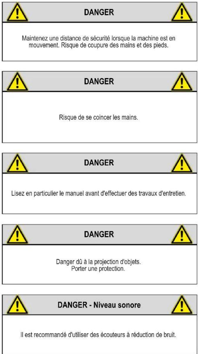 SABO 60-PRO F Vario - PICTOGRAMMES - 1