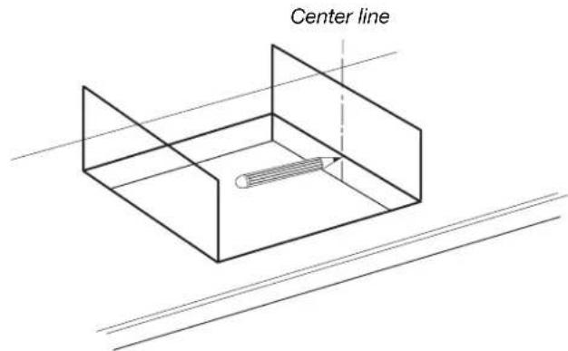WHIRLPOOL WCIT7030SS - To Install Brackets into Wood Countertop: - 1