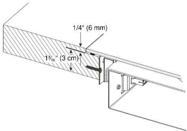 WHIRLPOOL WCIT7030SS - Cabinet Dimensions - 4