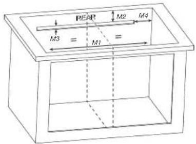 WHIRLPOOL WCIT7030SS - Dimensions de l'armoire - 3