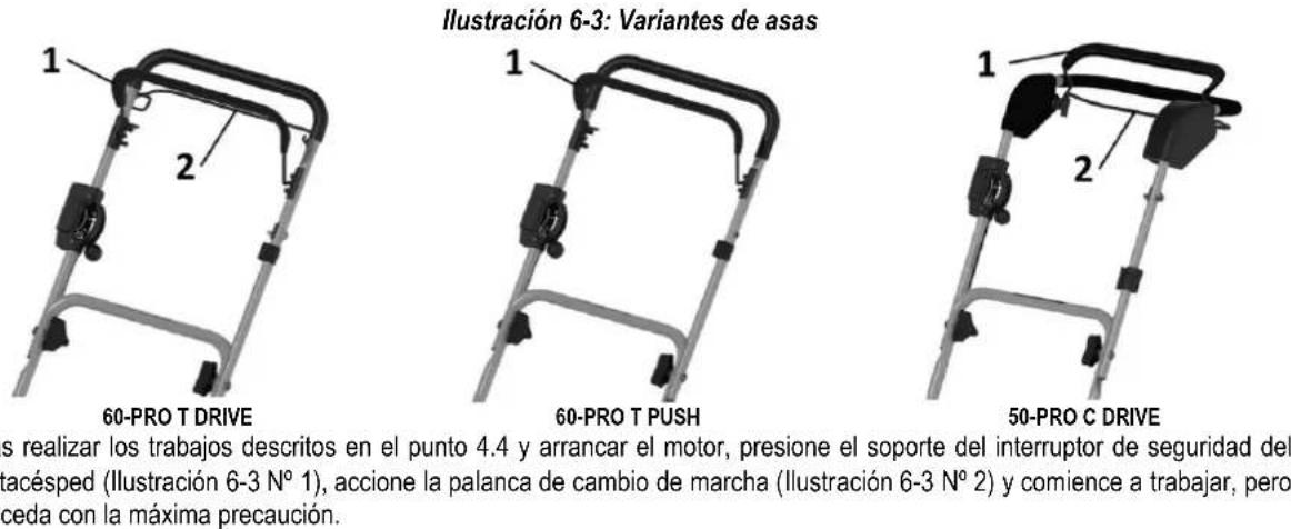 SABO 60-PRO T DRIVE - TRABAJAR SOBRE UNA SUPERFICIE PLANA - 1