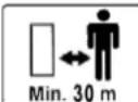 SABO 60-PRO T PUSH - Veiligheidsgerelateerde pictogrammen - 10