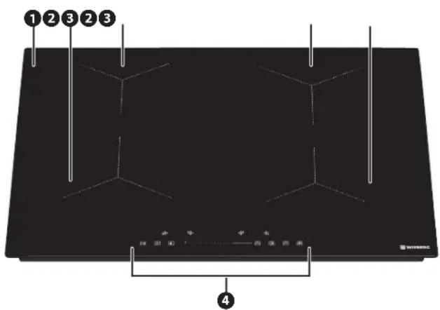 Wisberg WBBC4F1 - MAIN PARTS - 1