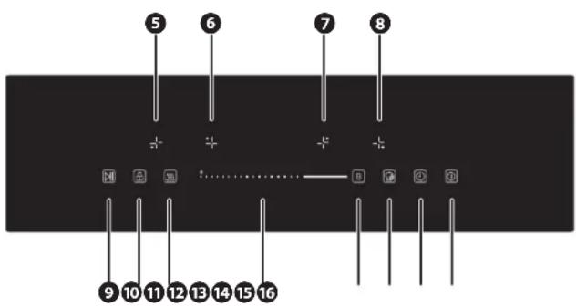 Wisberg WBBC4F1 - OPERATING PANEL - 1