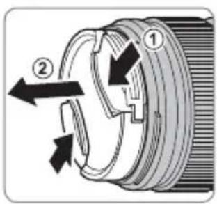 FUJIFILM XF 16mm f/2.8 R WR - カメラへの取り付け方 - 1