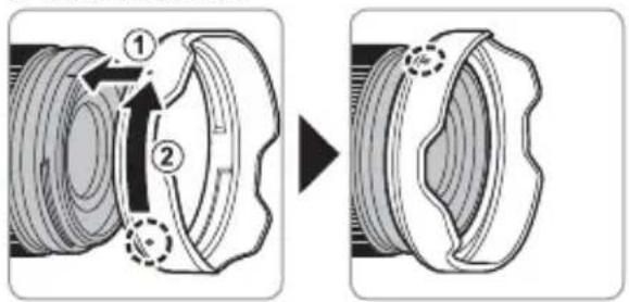 FUJIFILM XF 16mm f/2.8 R WR - Attaching the Hood - 2