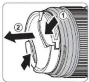 FUJIFILM XF 16mm f/2.8 R WR - Zdejmowanie pokrywek - 1