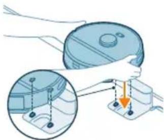 PHILIPS HomeRun 5000 XU5000 - Charging the robot - 2