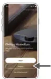 PHILIPS HomeRun 5000 XU5000 - Registrierung eines persönlichen Kontos - 3
