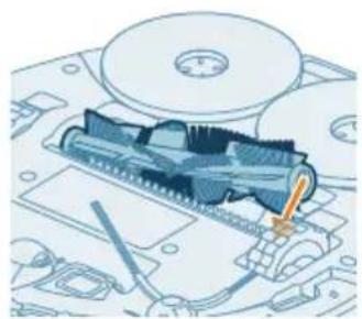 PHILIPS HomeRun 5000 XU5000 - Membersihkan filter yang dapat dicuci - 12