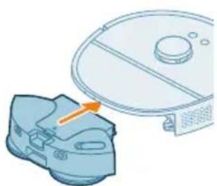 PHILIPS HomeRun 5000 XU5000 - Pöörleva mopipadja puhastamine - 16