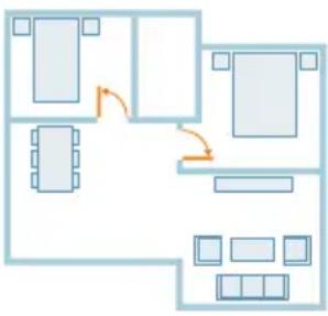 PHILIPS HomeRun 5000 XU5000 - Preparing the room for mapping - 1