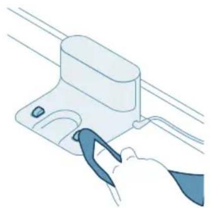 PHILIPS HomeRun 5000 XU5000 - Limpieza de los sensores, los puntos de contacto y la ventana de la señal de infrarrojos - 2