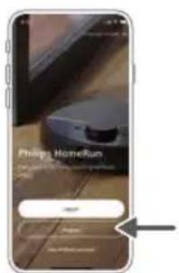 PHILIPS HomeRun 5000 XU5000 - Registrazione di un account personale - 1