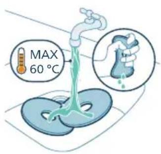 PHILIPS HomeRun 5000 XU5000 - Limpieza de la almohadilla para mopa giratoria - 3