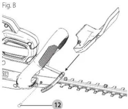 Craftsman CMCHTS860 - Attaching Guard to Trimmer (Fig. B) - 1
