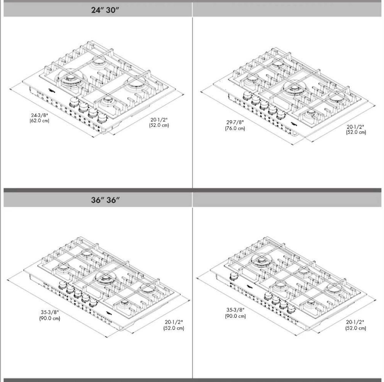 Fulgor Milano F4MGK30S1 - Important Preparation Suggestions - 1