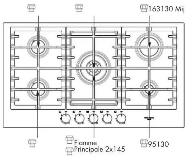 Fulgor Milano F4MGK30S1 - NG Conversion LP - 1