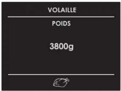 VOLAILLE POIDS 3800g