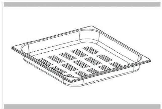 Fulgor Milano F7MSCO24S1 - Directives pour les ustensiles de cuisine Air Fry - 1