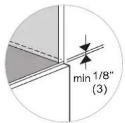 Fulgor Milano F7MSCO24S1 - Dimensions and Cabinet Requirements - 3