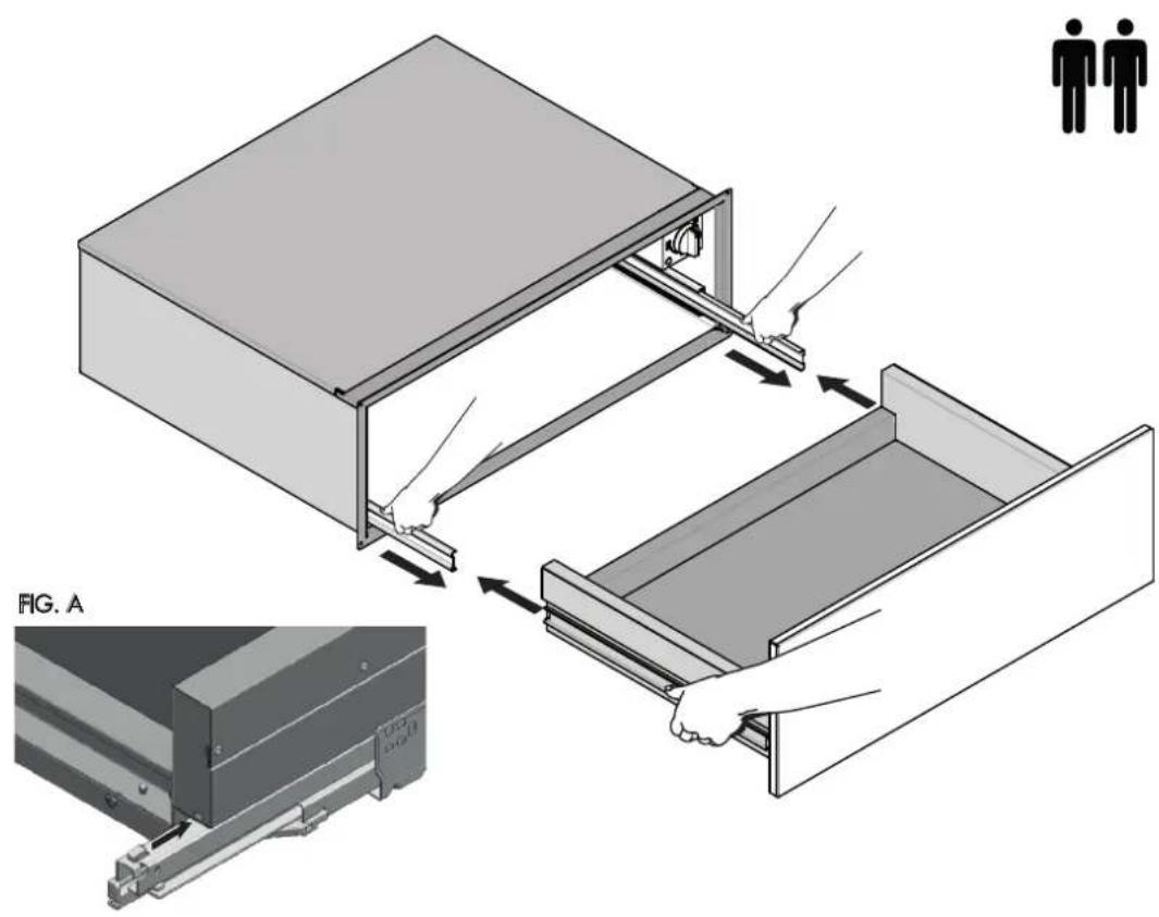 Fulgor Milano F7MWD30MB1 - Para reubicarla: - 1