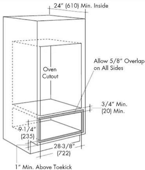 Fulgor Milano F7MWD30MB1 - CAUTION - 3