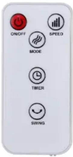 Melchioni MF 2519BLS - Il telecomando - 1