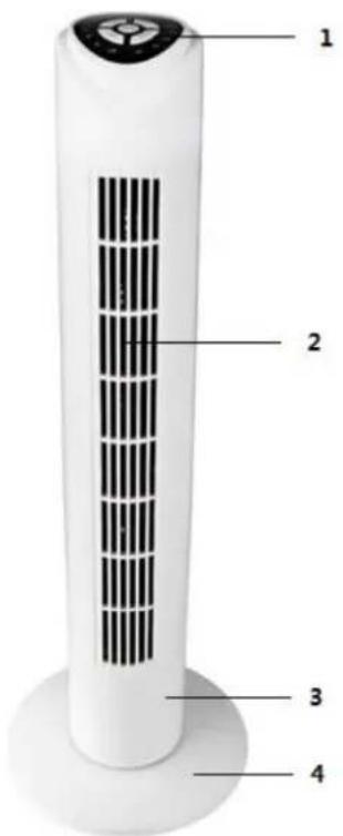 Melchioni MF 2413TOW - KOMPONENTEN - 1