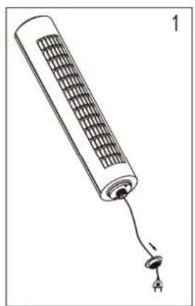 Melchioni MF 2413TOW - ASSEMBLY INSTRUCTIONS - 1