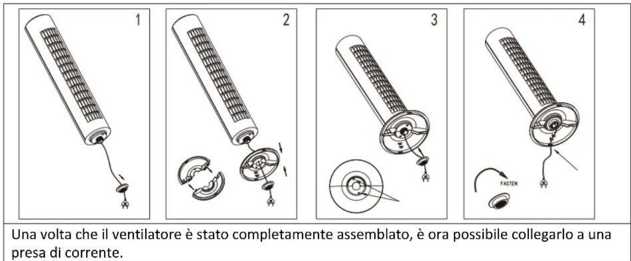 Melchioni MF 2413TOW - ISTRUZIONI DI MONTAGGIO - 1