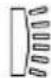 Irradio BelAir ALASTOR 18 - Button Guide Louver - 1