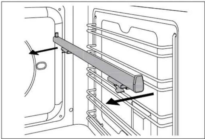 BERTAZZONI FMOD6117PTM3 - REMOVING THE TELESCOPIC RAILS - 1