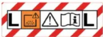 Starmix Energetic APDH-1430 - OP DE MACHINE GEBRUIKTE SYMBOLEN WAARSCHUWING - 3