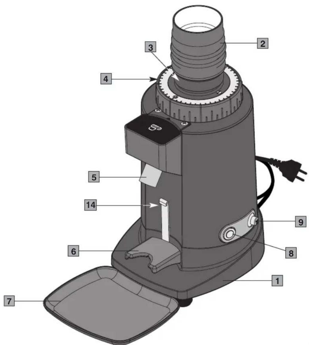 Ceado E5SD - COFFEE GRINDER E5SD-Single dose - 1
