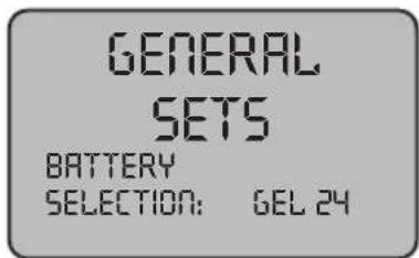 Ghibli & Wirbel ROUND 45 D 55 TOUCH - 7.1.b - Battery type setting - 1