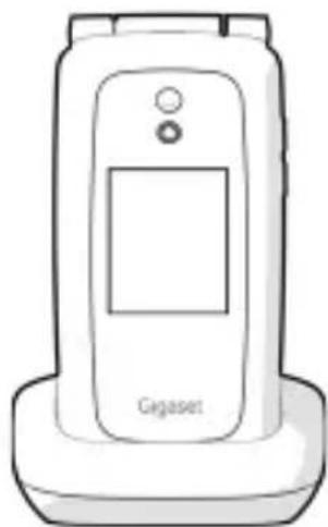 GIGASET GL795 - Vstavljanje kartic SIM in SD - 2